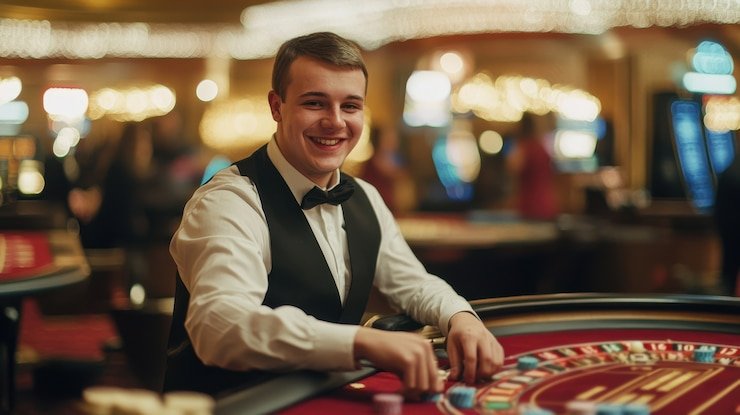 A scene of playing mystery-themed slot games on the ckkkk platform